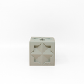 Islamic Geometric Base/Candle Holder - Cube/Light Blue