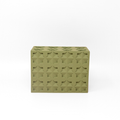 Islamic Geometric Base/Candle Holder - Rectangle Green
